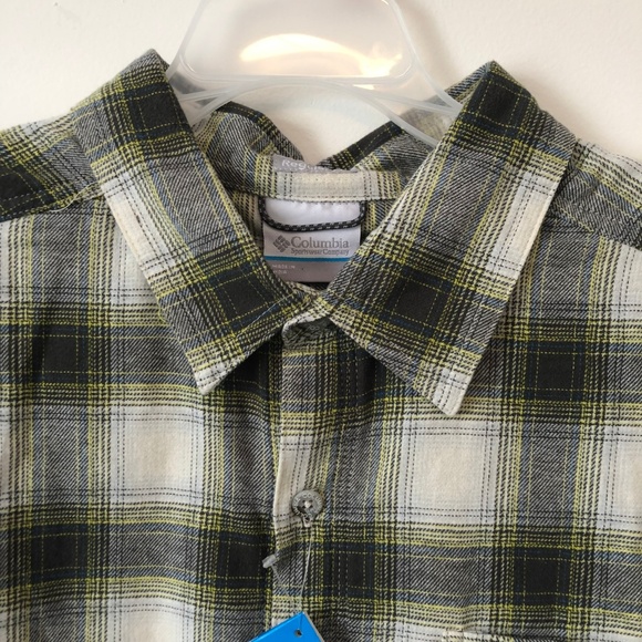 Columbia Long Sleeve Regular Fit Checked Shirt - Picture 2 of 5